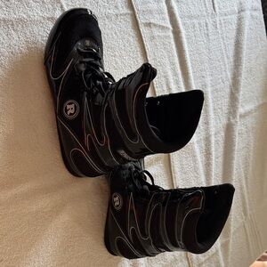 Ringside Men's Black High-Top Boxing Athletic Shoes